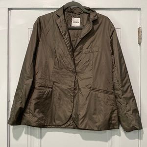 Aspesi insulated blazer jacket in olive, EXCELLENT condition, size XL